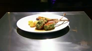 Sam's Rack of Lamb Replication Dish