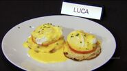 Luca's Pressure Test Eggs Benedict