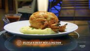 Olivia's Beef Wellington Replication Dish