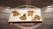Christine's Sashimi Replication Dish