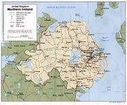 Northern ireland mappostwar