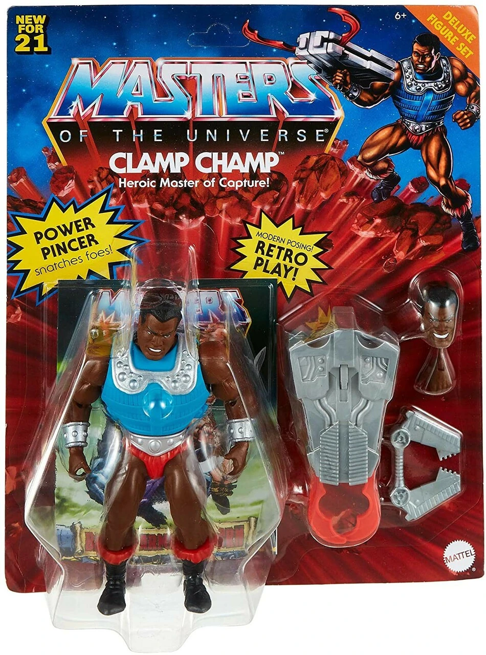 Clamp Champ Masters of the Universe Origins Toy Line Wiki Fandom