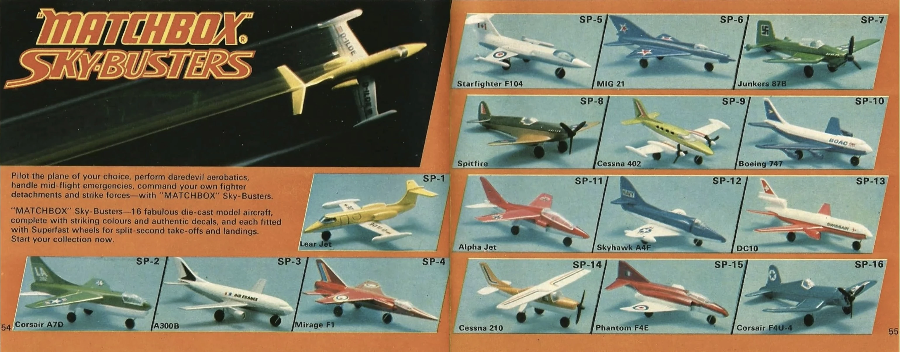 Sky Busters Series (1974) | Matchbox Cars Wiki | Fandom