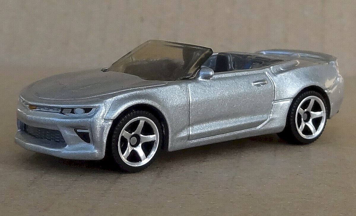 2020 Matchbox MBX Highway Exclusive 2016 '16 Chevy Camaro Silver 