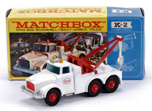 Scammell Heavy Wreck Truck (K-2) | Matchbox Cars Wiki | Fandom