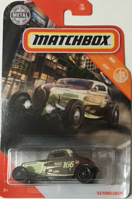 OVP & NEU Matchbox '33 Ford Coupe Serie MBX City 16/100 