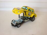 '72 Vokswagen Beetle Dragster - 2022 Matchbox Collectors series yellow version ("Drag Beetle")