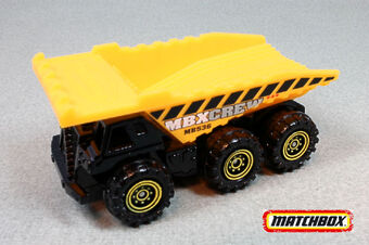 matchbox wrecking ball dump truck