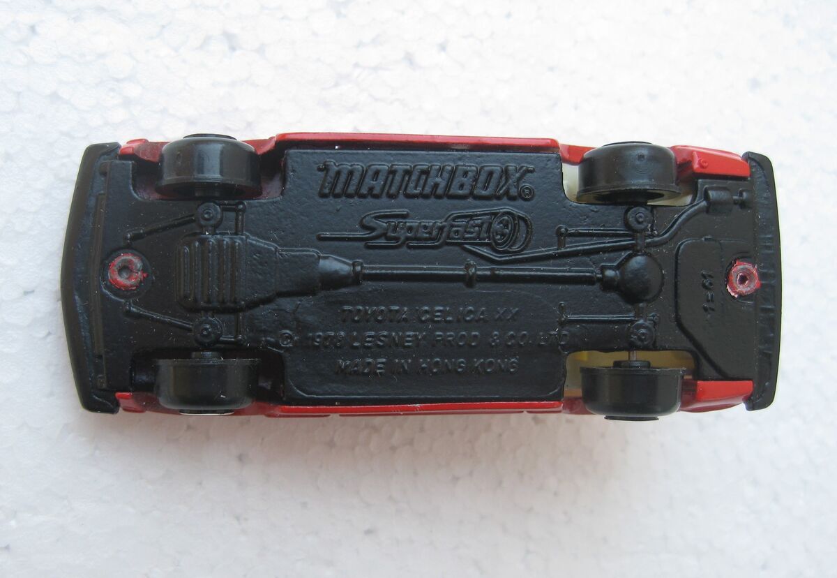 Toyota celica matchbox hot sale