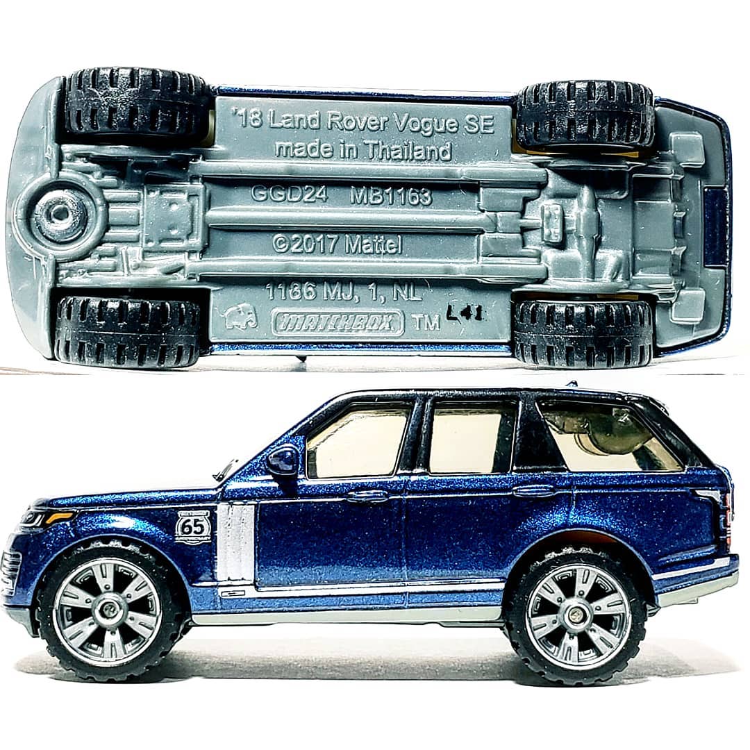 matchbox superfast range rover