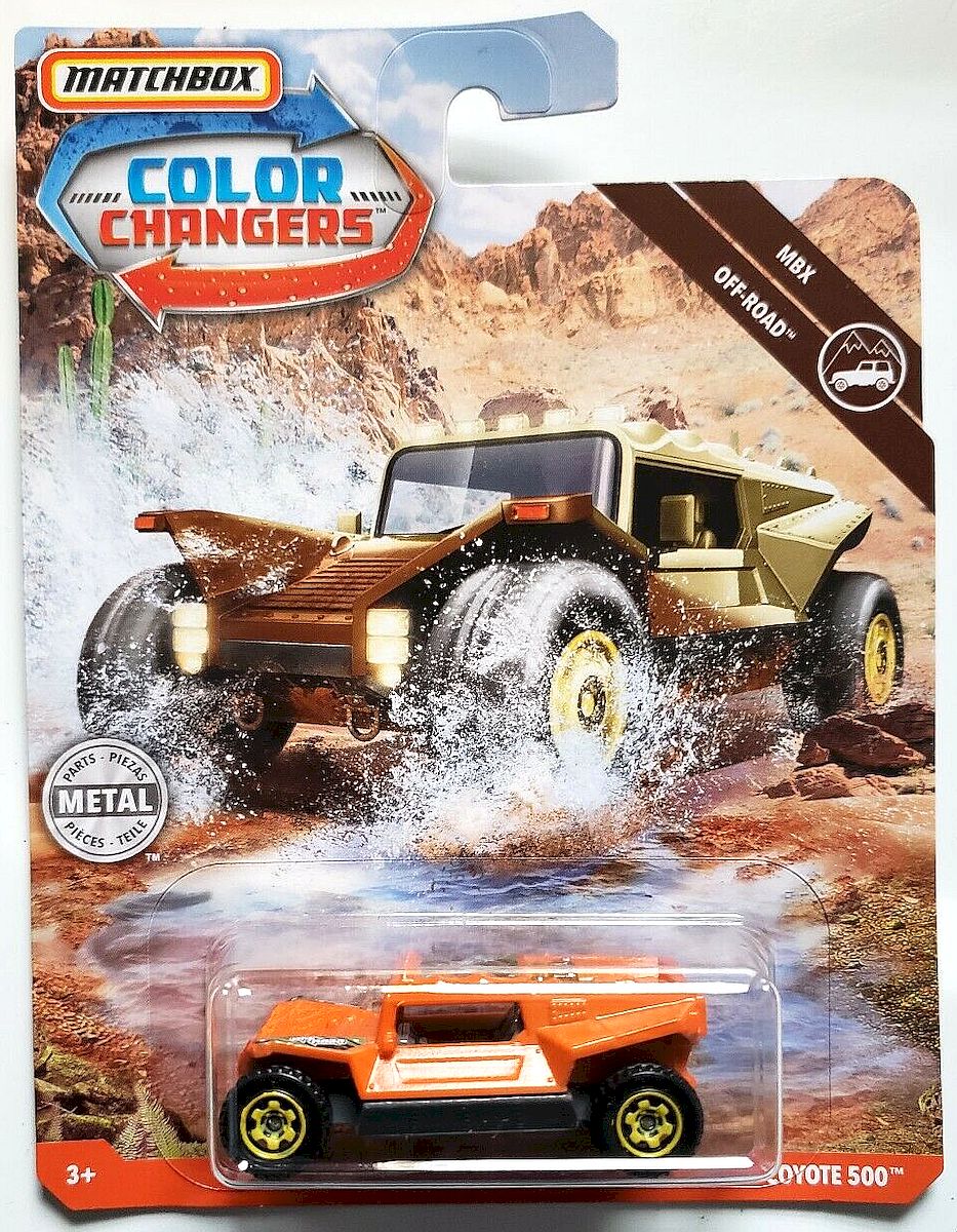Matchbox color sales changers