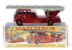 Merryweather Fire Engine (K-15) | Matchbox Cars Wiki | Fandom