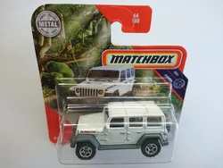 Matchbox 2018 Jeep Wrangler JL Rubicon - Modellino In Scala 64/100 - Colore Bianco Perla - Edizione Da Collezione
