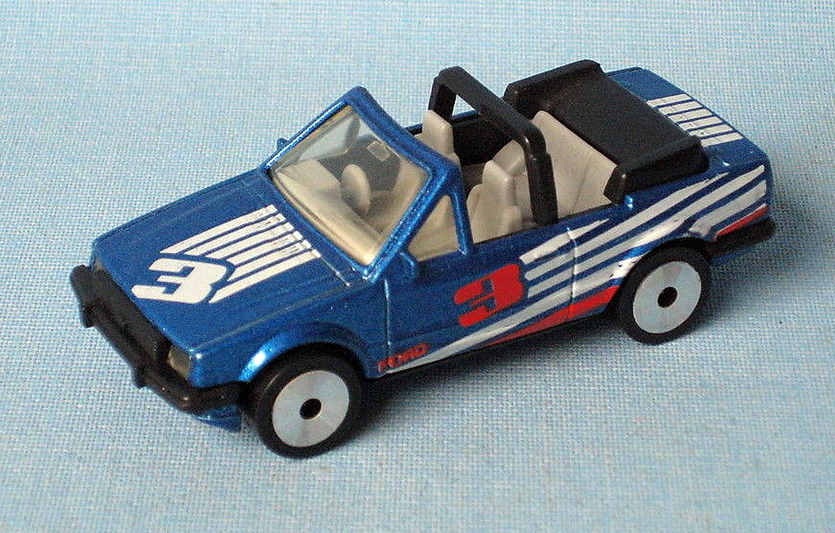 Matchbox ford best sale escort cabriolet 1985