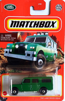 Matchbox 2020 Schutzhülle X MBX Dschungel 65 Land Rover Gen II
