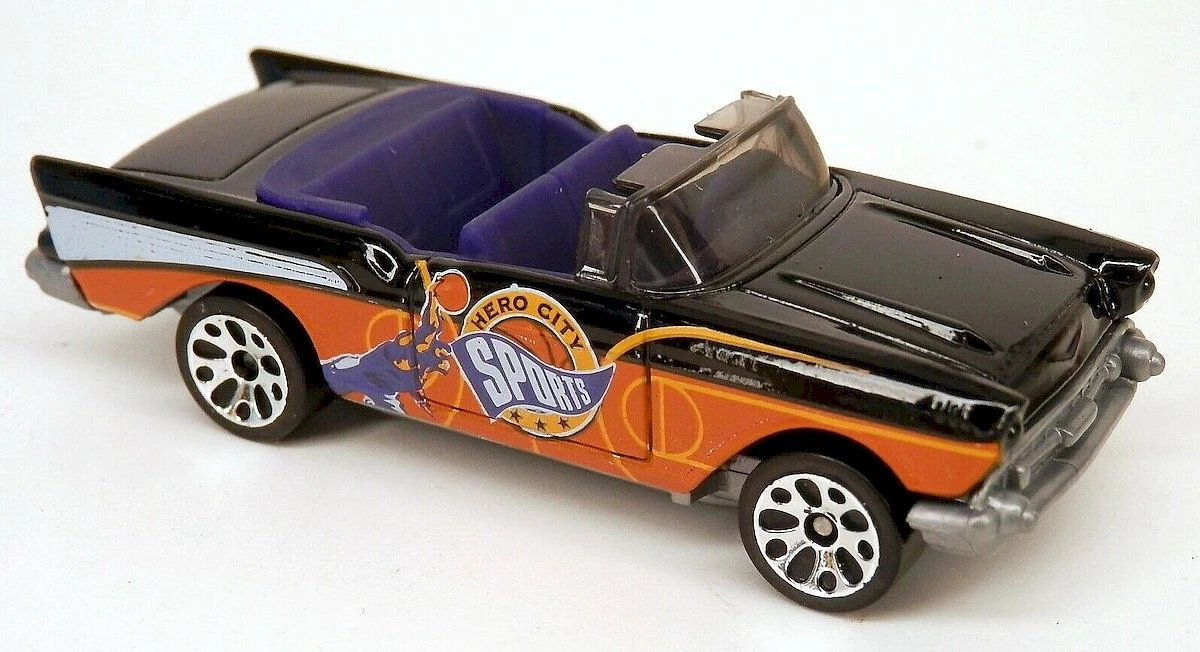 Matchbox 1/43 – Chevrolet Bel Air Police Atlanta 1957 – Édition Limitée
