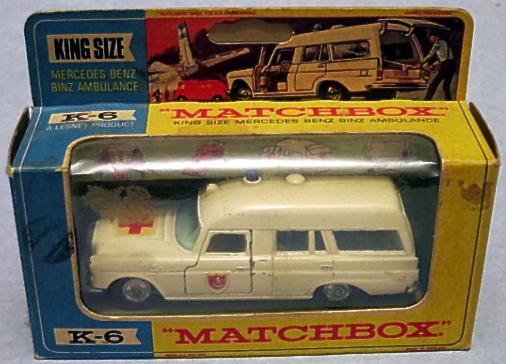 Mercedes Benz Ambulance K6 K 26 K 63 Matchbox Cars Wiki Fandom