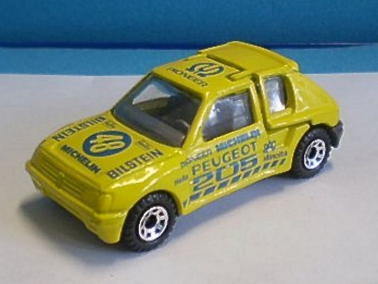 Matchbox peugeot 205 hot sale