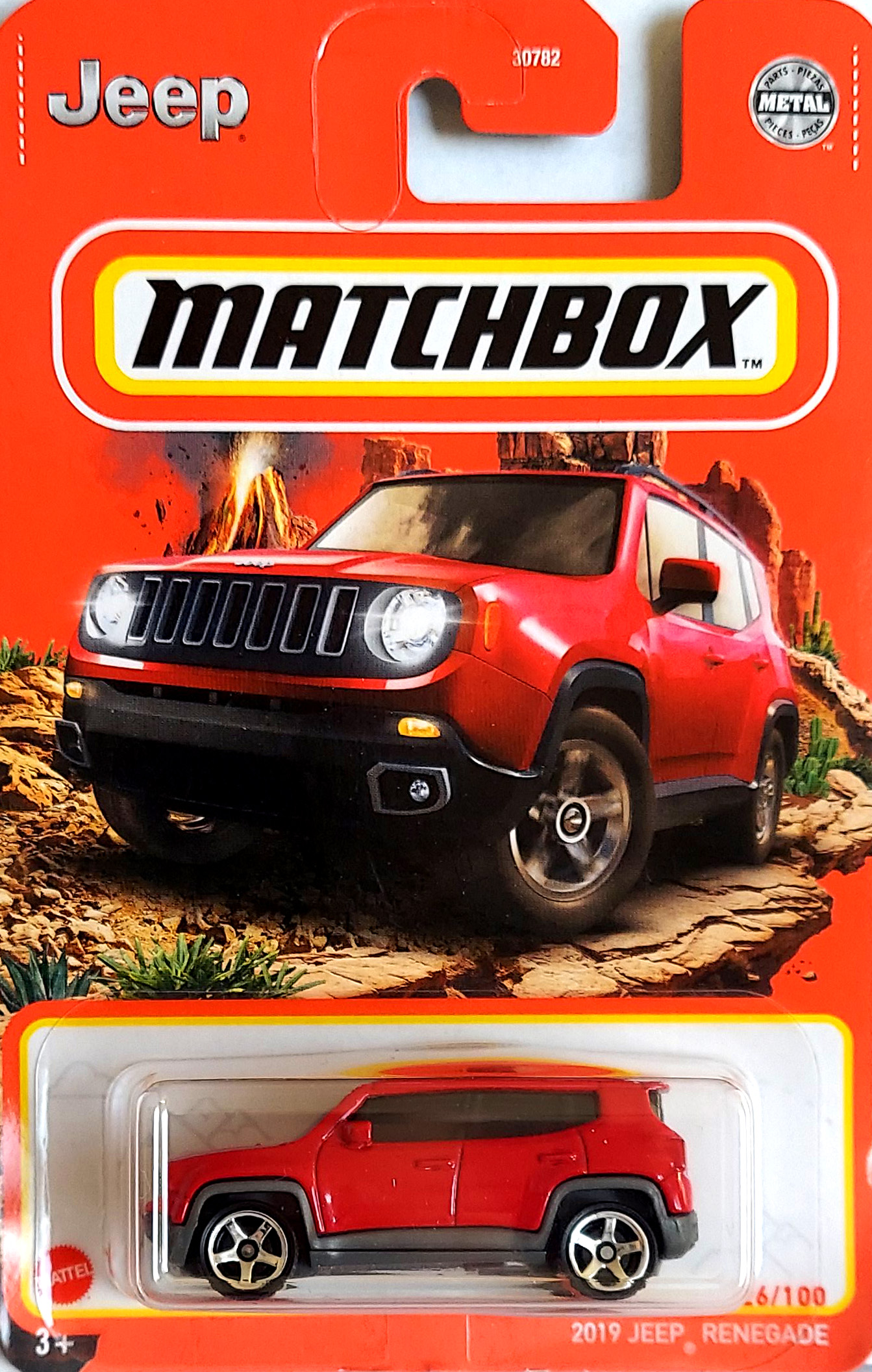 Matchbox 2019 jeep renegade   2021-026 NP34 