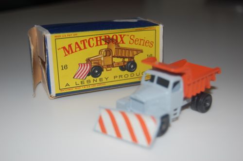 Matchbox Originals 1964 16-C2 Scammell Mountaineer Snowplow