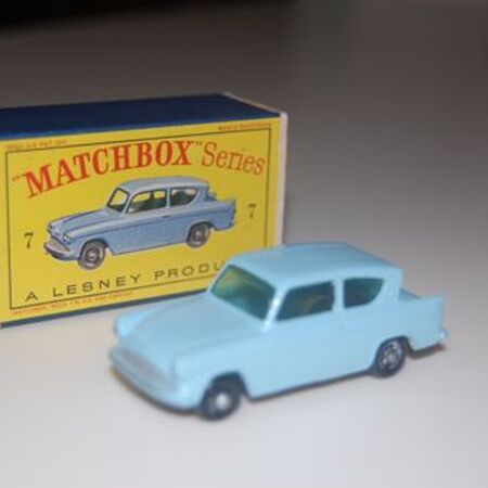 Lesney ford sale anglia no 7