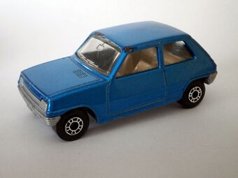 renault 5 matchbox