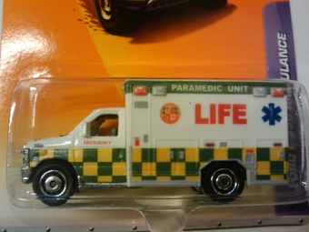 matchbox ford e350 ambulance