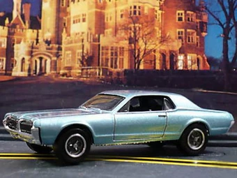mercury cougar matchbox