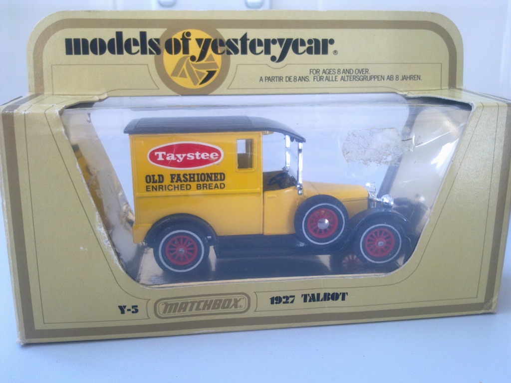 1927 Talbot Van Liptons Tea Y-5 1/48 Art Deco Matchbox