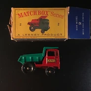 This model was not issued in the color scheme depicted on the box shown above.