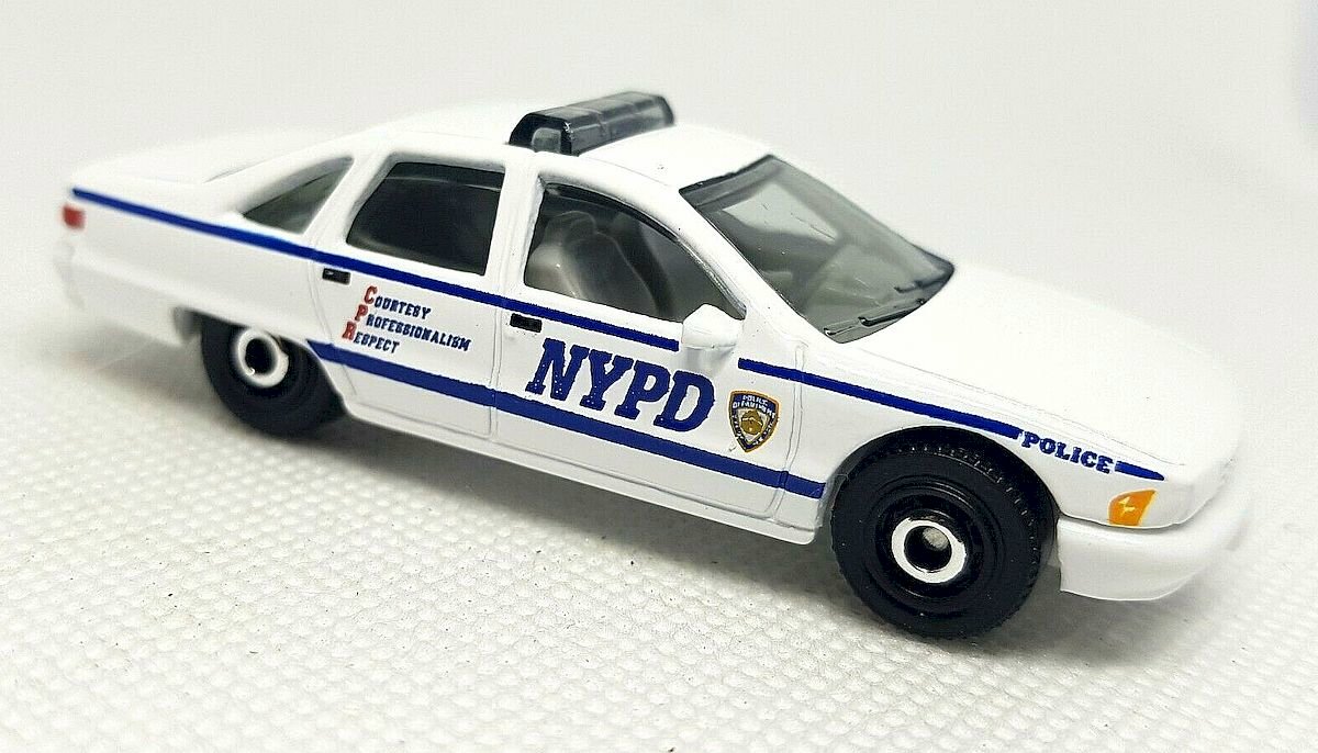 matchbox police cars