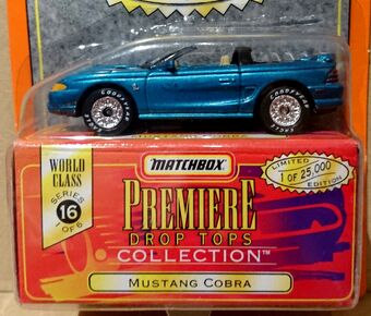 matchbox mustang cobra
