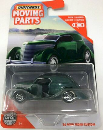 matchbox cars with moving parts