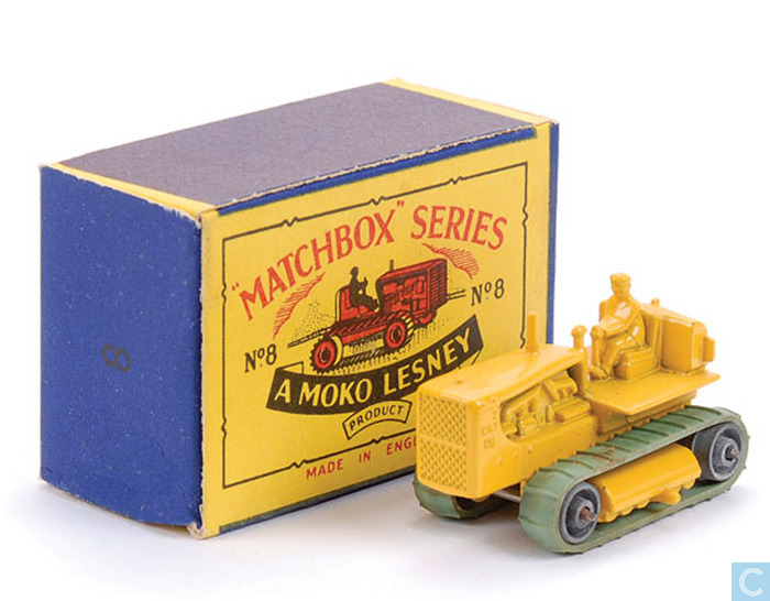 Caterpillar Tractor (8-B) | Matchbox Cars Wiki | Fandom