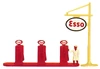 Esso Pumps and Forecourt Sign, Matchbox Accessory Pack 1 (MBCat 1959)
