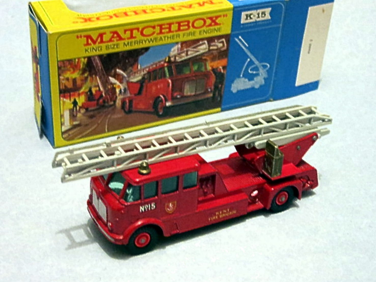 matchbox series no 35 merryweather fire engine