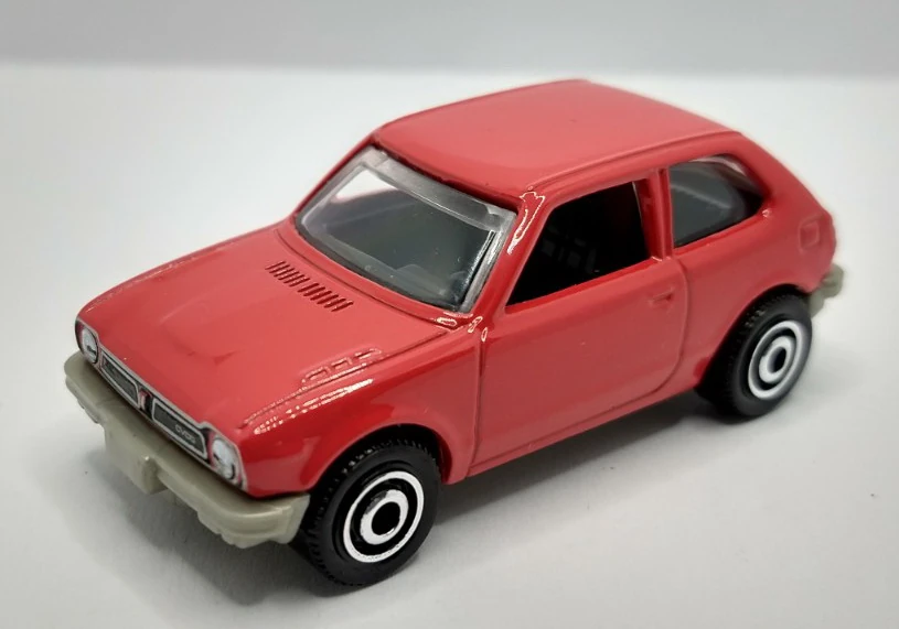 ミニカー MATCHBOX 1976 HONDA CVCC Matchbox 1976 Honda CvCC 21/100 Red #21 2022 1:64 Scale Diecast