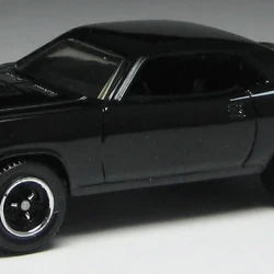 Matchbox 1/43 - Plymouth Cuda 440 jaune et noir 1975 - eBay