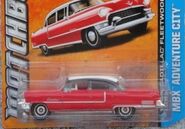 Superfast 1955 Cadillac Fleetwood red