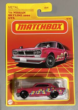 71 Nissan Skyline 2000 GTX | Matchbox Cars Wiki | Fandom