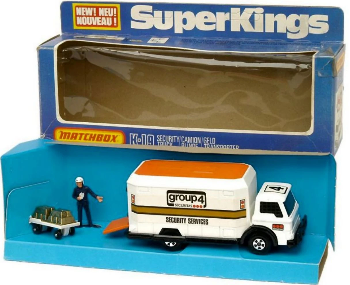 matchbox security truck k19
