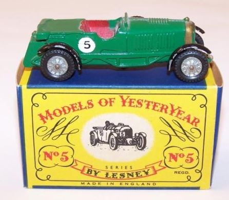 1929 4½ Litre Bentley (Y-5/1) | Matchbox Cars Wiki | Fandom