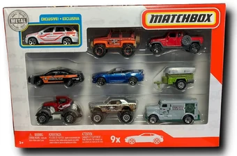 matchbox 9 pack