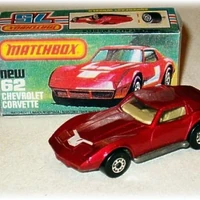 matchbox chevrolet corvette 1979