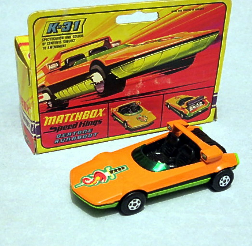 Bertone Runabout (K-31) | Matchbox Cars Wiki | Fandom