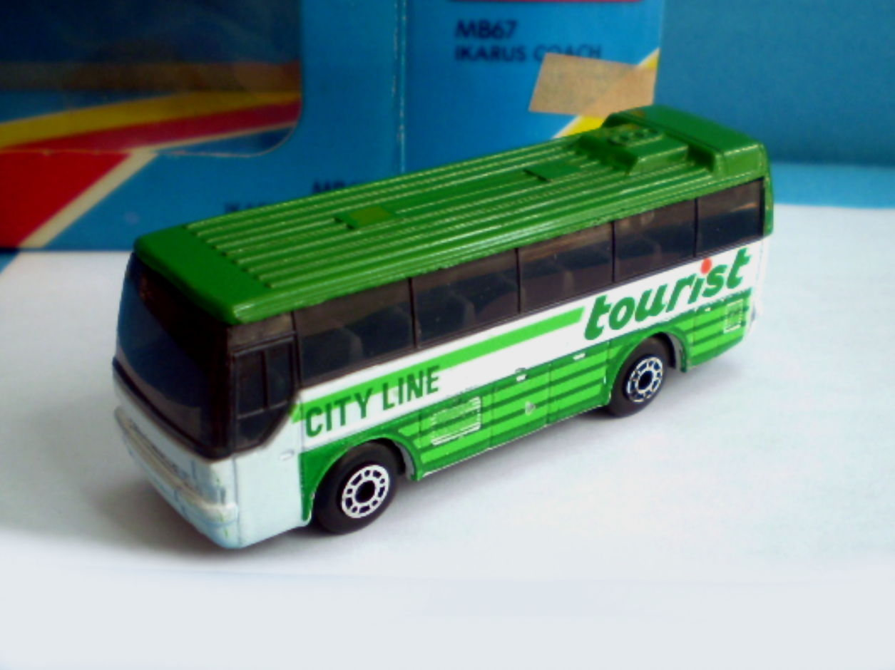 Matchbox Ikarus Coach Bus - Airport Shuttle