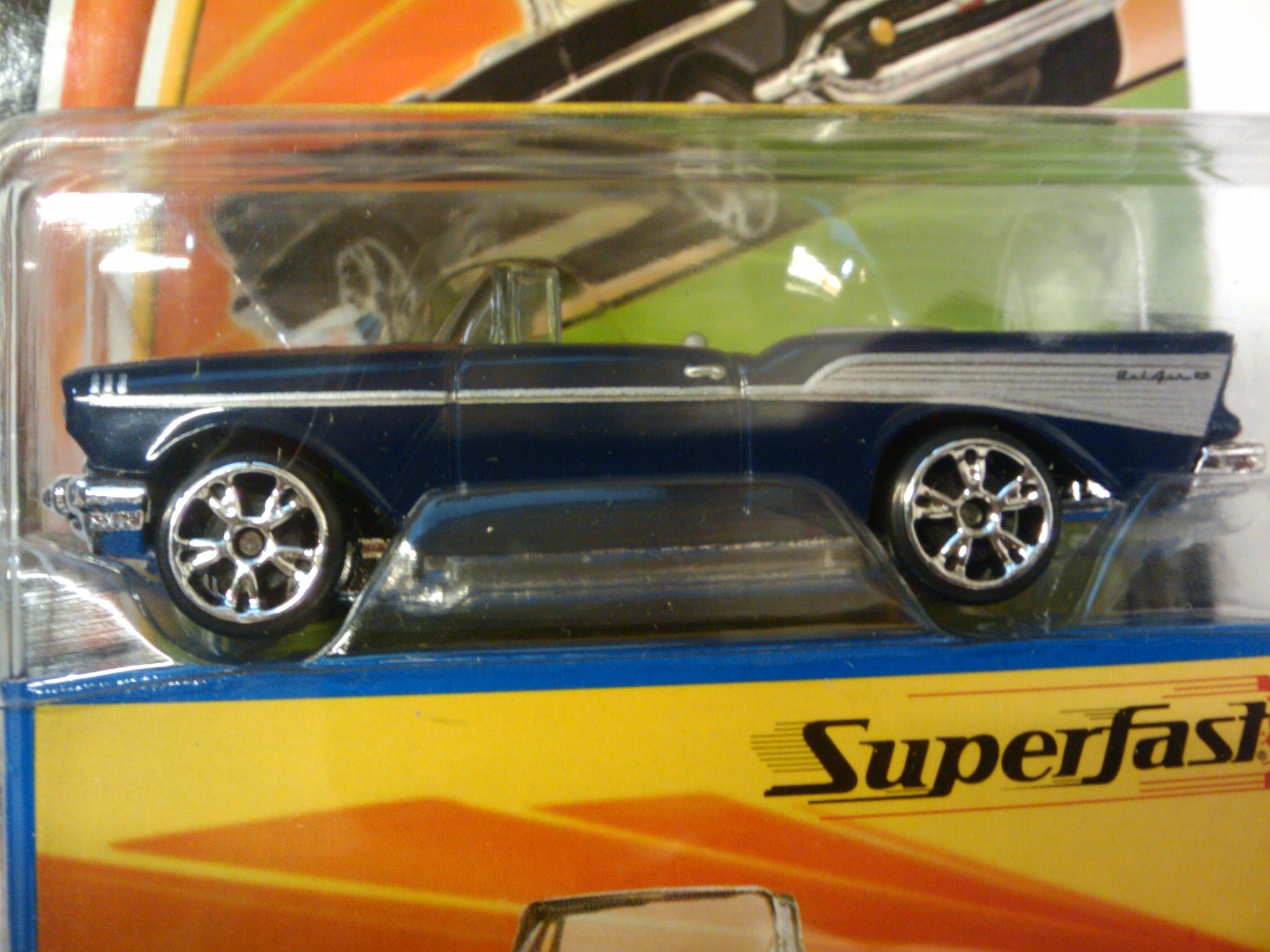 ミニカー MATCHBOX Chevrolet Bel Air Convertible Matchbox Car 1957 Royal Blue Chevrolet Bel Air Convertible 1