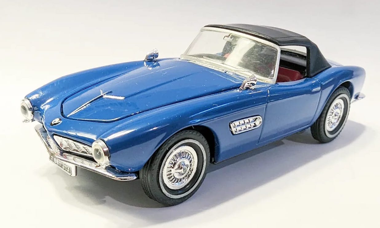 Minicar 1/43 Bmw 507 1957 White Minichamps 940022510 | eBay