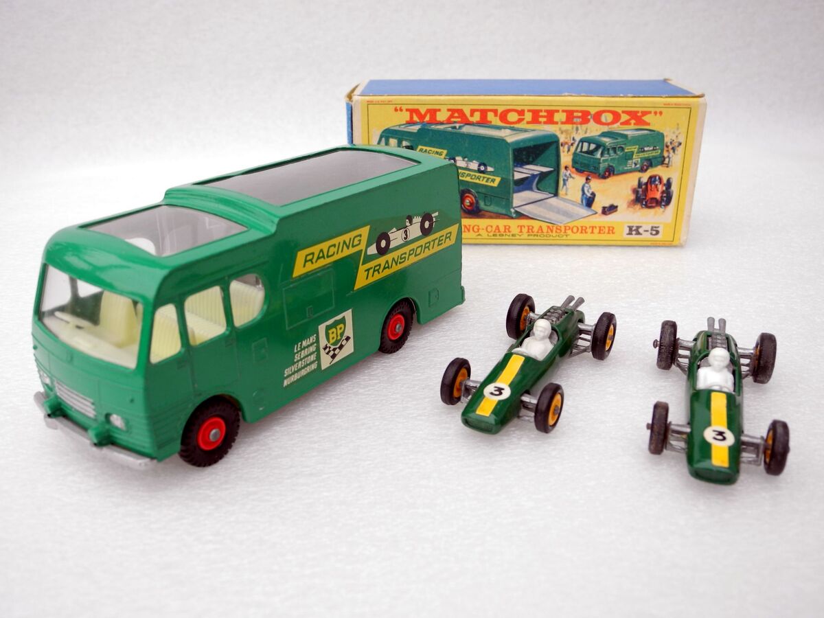 Matchbox king size racing car transporter cheap