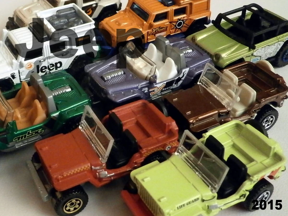 matchbox jeep series